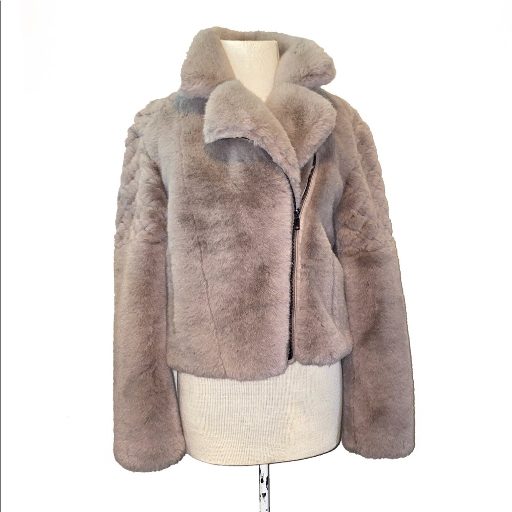 Pink Fur Jacket